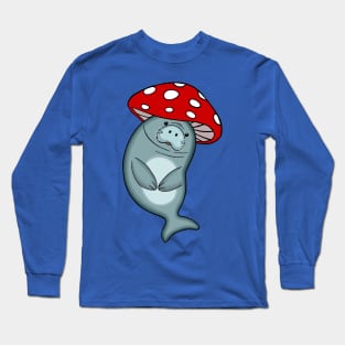 Manatee Mushie Long Sleeve T-Shirt